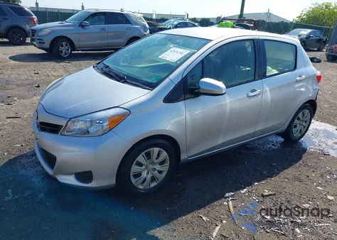 2014 Toyota Yaris Le (Tmc/Cbu Plant) из США, поврежденный, VIN JTDKTUD35ED580700